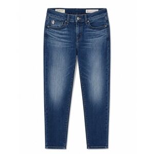 AG‎ Adriano Goldschmied The Nikki Crop Relaxed Skinny Jeans Blue Size 27